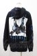 画像2: SEX POT ReVeNGe / プリントZIPパーカー  ブラック H-26-02-07-1061-SP-TO-KB-ZH (2)