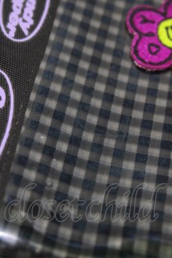 画像5: Candy Stripper / SUNNY CANDY GINGHAM SHOULDER BAG  ブラック H-26-02-07-1007-PU-BG-KB-ZH