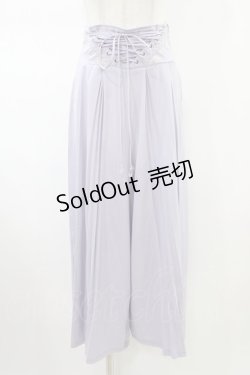 画像1: Rozen Kavalier / プリーツワイドパンツ  ラベンダー H-26-02-07-1008-OO-PA-KB-ZH