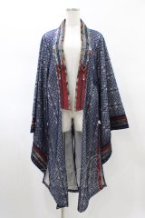 Ozz oneste / 天華夢想羽織  ネイビー H-26-02-07-1012-OO-JA-KB-ZH