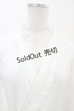 画像4: MAJOH(MR corset) / MINI FRILL YUKATA  白 H-26-02-07-1013-0-OP-AK-ZH