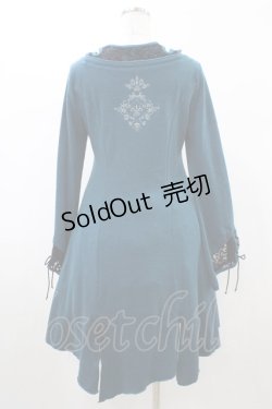 画像2: Rozen Kavalier / レース切替ニットソーワンピース  グリーン H-26-02-07-1016-OO-OP-KB-ZH