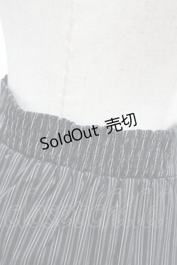 画像3: Ozz Croce / ストライプレイヤード風イレギュラースカート  黒 H-26-02-07-1022-OO-SK-KB-ZH