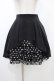 画像1: PEACE NOW / ドットフリルレイヤード風スカート  ブラック H-26-02-07-1024-PU-SK-KB-ZH (1)