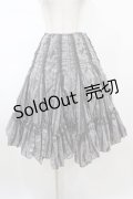 OZZ ANGELO / レースラインスカート  グレー H-26-02-07-1025-OO-SK-KB-ZH