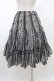 画像2: OZZ ANGELO / レースラインスカート  グレー H-26-02-07-1025-OO-SK-KB-ZH (2)