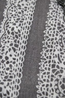 画像4: OZZ ANGELO / レースラインスカート  グレー H-26-02-07-1025-OO-SK-KB-ZH