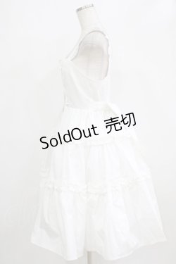 画像2: Alice Mashiro / 眞白ありす/フリルジャンパースカート L オフ H-26-02-07-001-PU-OP-NS-ZH