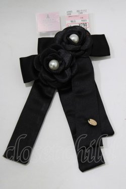 画像1: m petit by misako / AM*NIPL2Pクリップ  ブラック H-26-02-07-069-LO-AC-NS-ZH