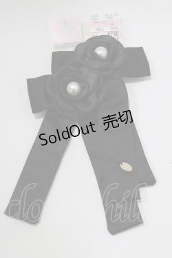 画像1: m petit by misako / AM*NIPL2Pクリップ  ブラック H-26-02-07-069-LO-AC-NS-ZH