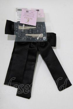 画像2: m petit by misako / AM*NIPL2Pクリップ  ブラック H-26-02-07-069-LO-AC-NS-ZH