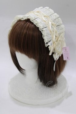 画像1: m petit by misako / AM*NIPLヘッドドレス  オフ H-26-02-07-074-LO-AC-NS-ZH