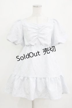 画像1: evelyn / バックリボンワンピース Free ブルー H-26-02-07-009-LO-OP-NS-ZH