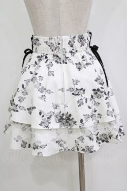 画像3: couture BY ROJITA / レーシーティアードミニスカート Free アイボリー/花柄 H-26-02-07-010-GO-SK-NS-ZH