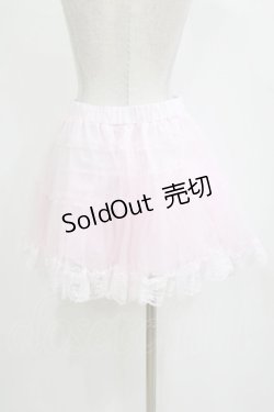 画像3: majoretty / まゆろん/リボン付きパニエ L ピンク H-26-02-07-015-GO-PA-NS-ZH