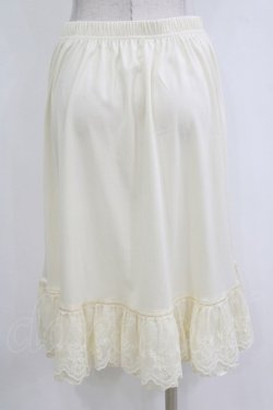 画像3: axes femme / レース重ねペチスカート M 生成り H-26-02-07-016-AX-SK-NS-ZH