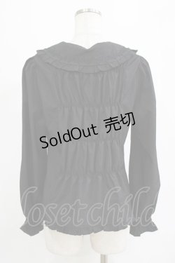 画像3: CHIP CLIP / WonderTeaParty/ブラウス＆ヘッドドレスセット L ブラック H-26-02-07-021-PU-BL-NS-ZH