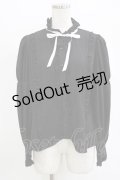 Eri Aino's Collection / シャーロットの水曜日ブラウス L ブラック H-26-02-07-022-PU-BL-NS-ZH