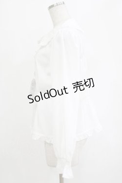 画像2: CHIP CLIP / WonderTeaParty/ブラウス＆ヘッドドレスセット L オフ H-26-02-07-023-PU-BL-NS-ZH