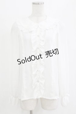 画像1: axes femme kawaii / ローズレースブラウス M オフ H-26-02-07-024-AX-BL-NS-ZH