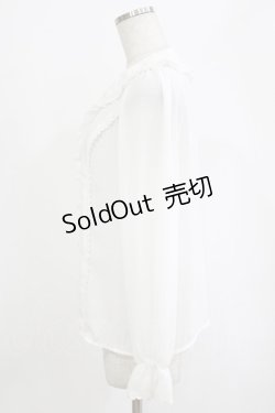 画像2: axes femme kawaii / ローズレースブラウス M オフ H-26-02-07-024-AX-BL-NS-ZH