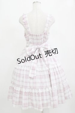 画像3: Alice Mashiro / TT*MAティアードジャンパースカート L オフ/ピンク H-26-02-08-003-PU-OP-NS-ZH