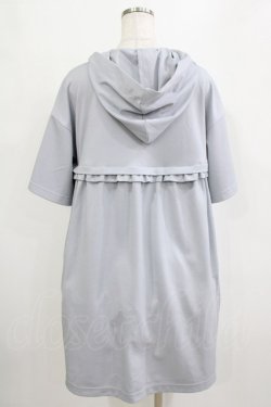 画像3: Fi.n.t / ロゴリボンレイヤード風カットワンピース Free BLUE GRAY H-26-02-08-030-CA-OP-NS-ZH