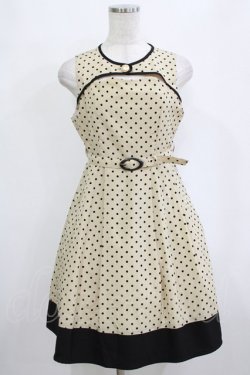 画像1: an another angelus / ドットワンピース Free BEIGE H-26-02-08-031-CA-OP-NS-ZH