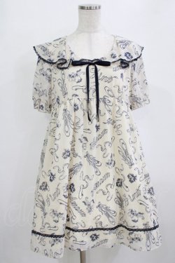 画像1: Fi.n.t / トゥーシューズシフォンワンピース Free オフ H-26-02-08-033-CA-OP-NS-ZH