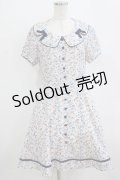 Fi.n.t / リボン衿花柄ワンピース Free オフ H-26-02-08-034-CA-OP-NS-ZH