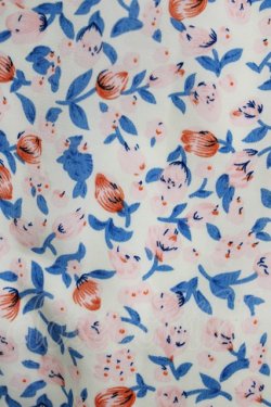 画像4: Fi.n.t / リボン衿花柄ワンピース Free オフ H-26-02-08-034-CA-OP-NS-ZH