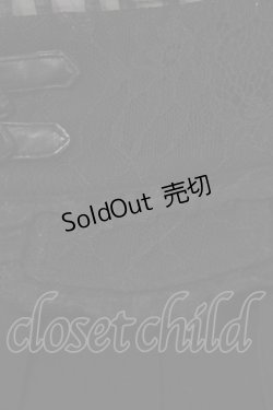 画像4: Rojita / 飾りベルトプリーツライクスカート Free ブラック H-26-02-08-040-LO-SK-NS-ZH