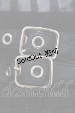 画像5: Rojita / 飾りベルトプリーツライクスカート Free ブラック H-26-02-08-040-LO-SK-NS-ZH