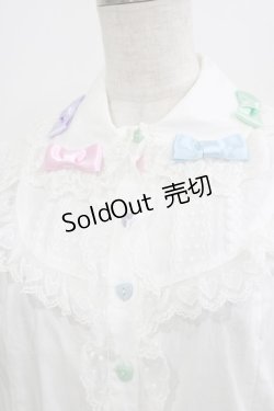 画像4: Angelic Pretty / Sugar Heartsブラウス Free オフ H-26-02-08-046-AP-BL-NS-ZH