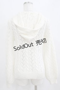 画像3: LIZ LISA / フードニットカーディガン Free オフ H-26-02-08-049-LO-TO-NS-ZH