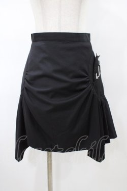 画像1: PEACE NOW / エビィちゃんブローチ付スカート  ブラック H-26-02-08-1038-PU-SK-KB-ZH
