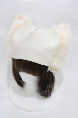 画像1: MILKBOY / CAT BOY HAT  クリーム H-26-02-08-1004-MB-AC-AK-ZH
