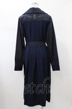 画像2: Rozen Kavalier / バックプリーツストライプジャケット  ネイビー H-26-02-08-1055-OO-JA-KB-ZH