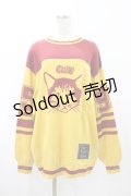 Candy Stripper / NUMBERING CAT KNIT 2 MUSTARD H-26-02-08-1060-PU-TO-AK-ZH