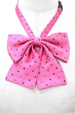 画像2: PEACE NOW / リボンタイ  ピンク/ドット H-26-02-08-1009-PU-ZA-KB-ZH