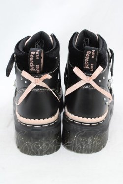 画像3: Dr.Martens （Getta Grip） / CAITIEストラップブーツ UK5(約24cm) 黒×パウダーピンク H-26-02-08-1001-PU-SH-AK-ZH