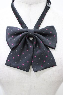 画像2: PEACE NOW / リボンタイ  ブラック/ドット H-26-02-08-1011-PU-ZA-KB-ZH