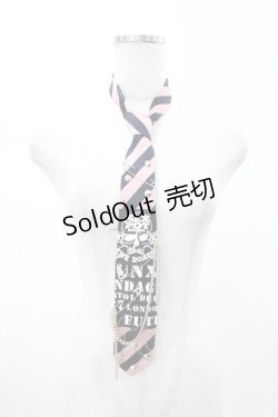 画像1: SEX POT ReVeNGe / カスタムネクタイ  ピンク H-26-02-08-1013-SP-ZA-KB-ZH