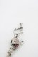 画像2: SEX POT ReVeNGe / スカルチャームイヤリング  シルバー H-26-02-08-1015-SP-AC-KB-ZH (2)