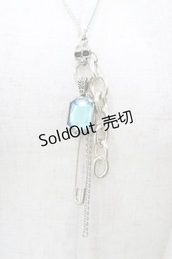 画像1: SEX POT ReVeNGe / チャームネックレス  シルバー H-26-02-08-1018-SP-AC-KB-ZH