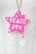 PEACE NOW / アクリルネックレス   H-26-02-08-1019-PU-AC-KB-ZH