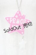 PEACE NOW / アクリルネックレス   H-26-02-08-1019-PU-AC-KB-ZH