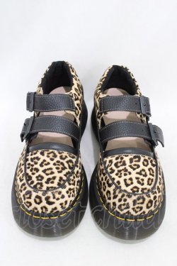 画像1: Dr.Martens （Getta Grip） / BUZZメリージェーン UK5(約24cm) レオパード H-26-02-08-1002-PU-SH-AK-ZH