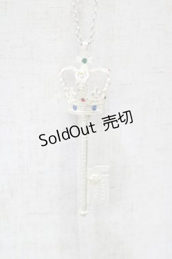 画像1: Jane Marple / Crown keyペンダント  アンティークシルバー H-26-02-08-1022-JM-AC-KB-ZH