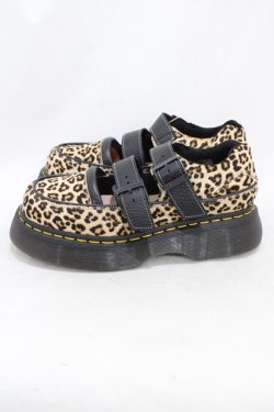 画像2: Dr.Martens （Getta Grip） / BUZZメリージェーン UK5(約24cm) レオパード H-26-02-08-1002-PU-SH-AK-ZH